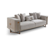 Mirage Stationary Sofa - Gold - 200-ST-MIR-KENZO20-GOL-3