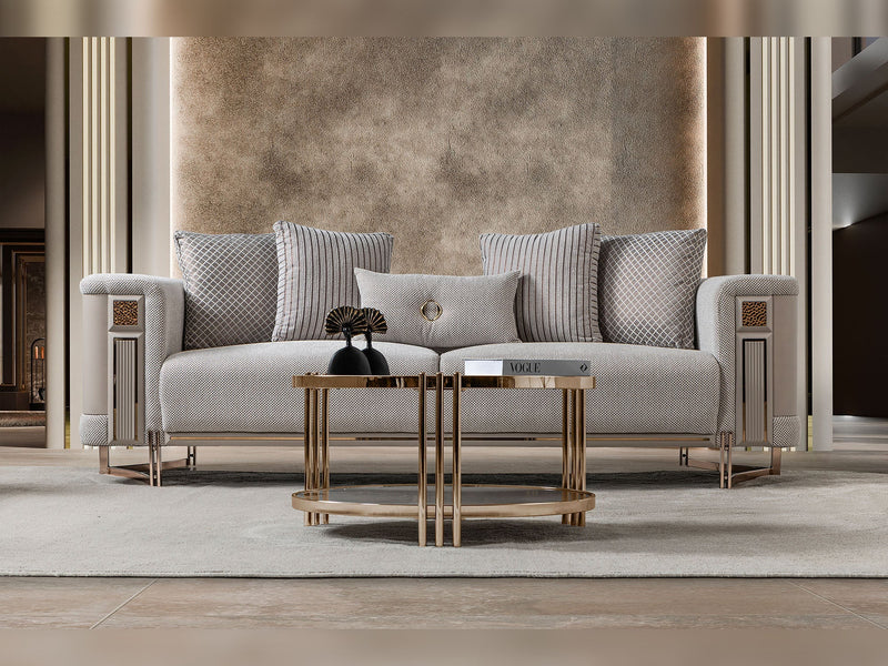 Mirage Stationary Sofa - Gold - 200-ST-MIR-KENZO20-GOL-3