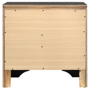 Miranda 3-drawer Nightstand Bedside Table Black - 206362