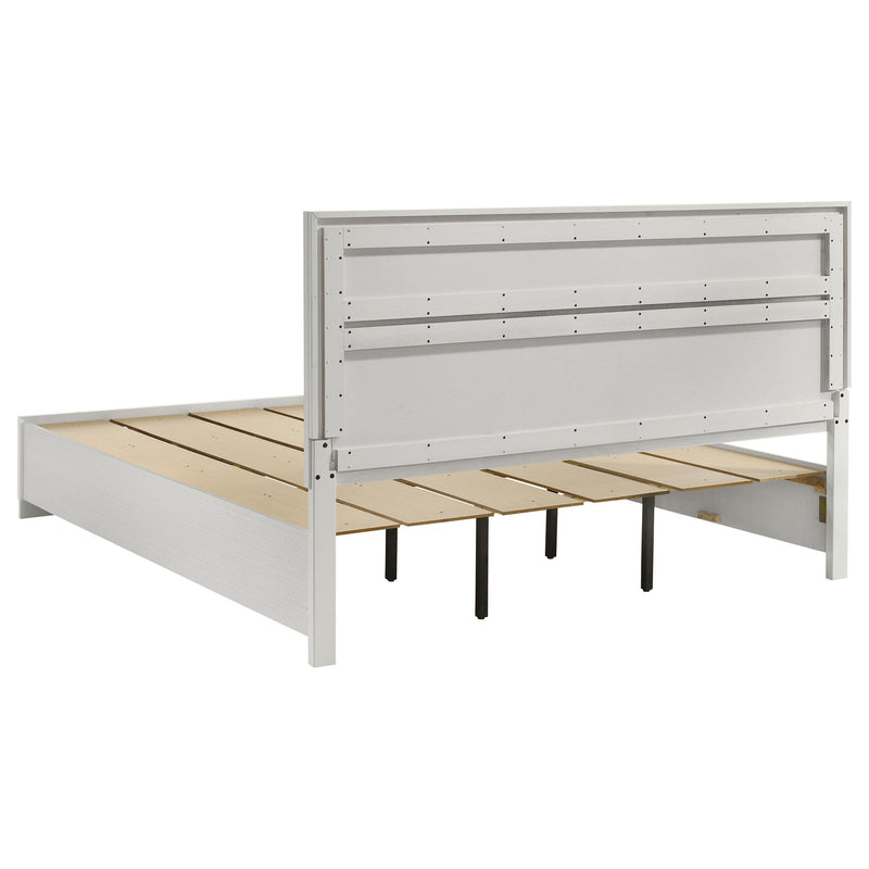 Miranda 4-piece California King Bedroom Set White - 205111KW-S4
