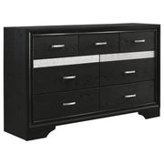Miranda 4-piece Eastern King Bedroom Set Black - 206360KE-S4