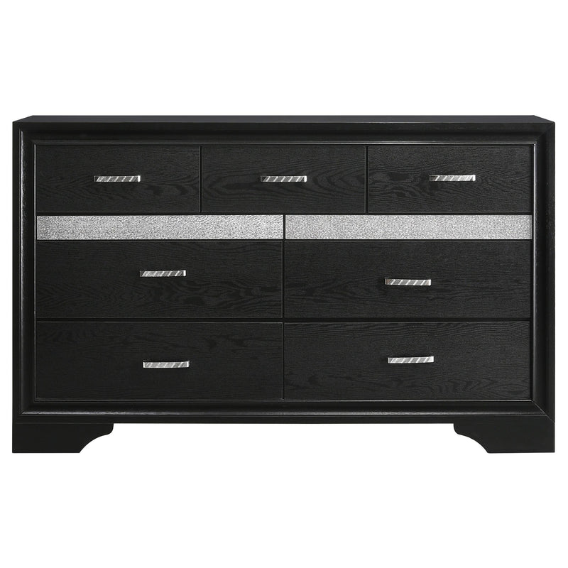 Miranda 4-piece Eastern King Bedroom Set Black - 206360KE-S4