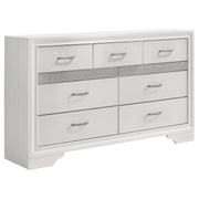 Miranda 4-piece Eastern King Bedroom Set White - 205110KE-S4