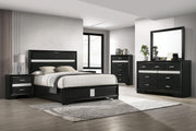 Miranda 5-piece Eastern King Bedroom Set White - 206360KE-S5N