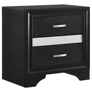 Miranda 5-piece Full Bedroom Set Black - 206360F-S5