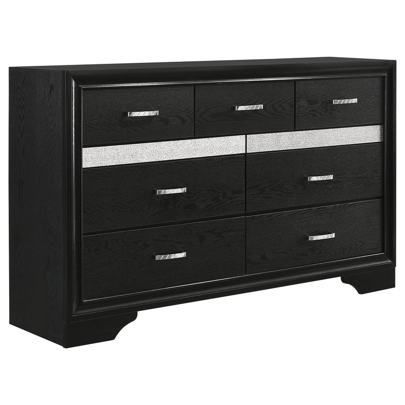 Miranda 5-piece Full Bedroom Set Black - 206361F-S5