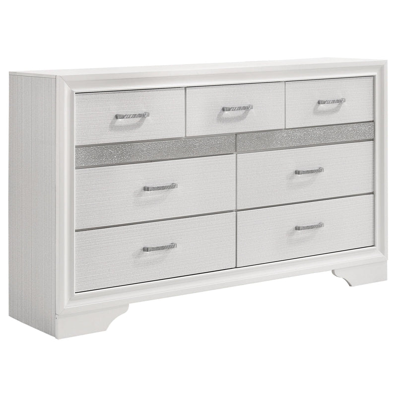 Miranda 5-piece Full Bedroom Set White - 205110F-S5