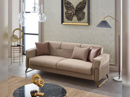 Miranda Convertible Sofa in Beige - 200-SIM-MIR-GIRNE04-3