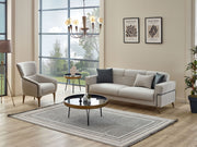 Miranda Convertible Sofa in Beige - 200-SIM-MIR-GIRNE04-3