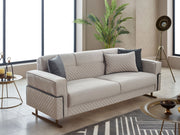 Miranda Convertible Sofa in Grey - 200-SIM-MIR-GIRNE02-3