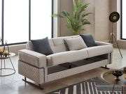 Miranda Convertible Sofa in Grey - 200-SIM-MIR-GIRNE02-3