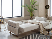 Miranda Convertible Sofa in Grey - 200-SIM-MIR-GIRNE02-3
