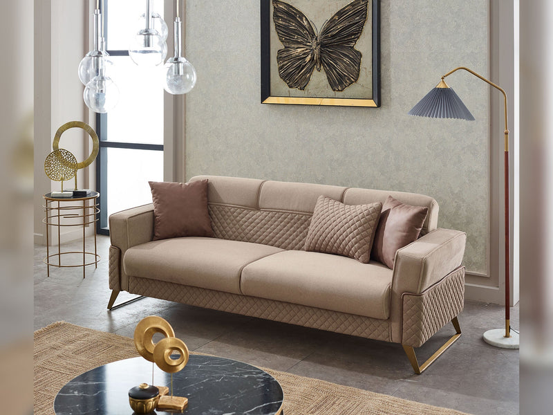 Miranda Convertible Sofa in Grey - 200-SIM-MIR-GIRNE02-3