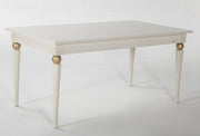 Mistral Expandable Dining Table (Opak White) 2 Pieces - DMV FurnitureDining Table