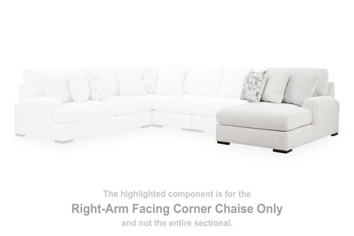Misty-Lakes Chalk Right-Arm Facing Corner Chaise - PC6690617