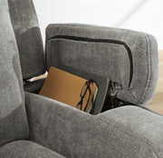 Mixed Motion Sofa and Loveseat in Shadow - PKG026541