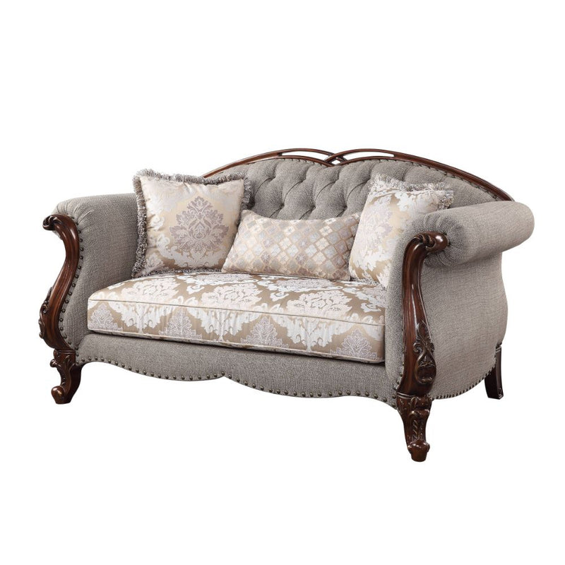 Miyeon Loveseat W/3 Pillows - 55366