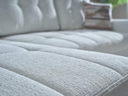 Mocca Sectional (Niva White) - 20MOC5K00300005