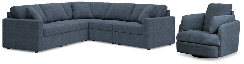 Modmax 5 - Piece Sectional with Recliner - DMV FurnitureSectional