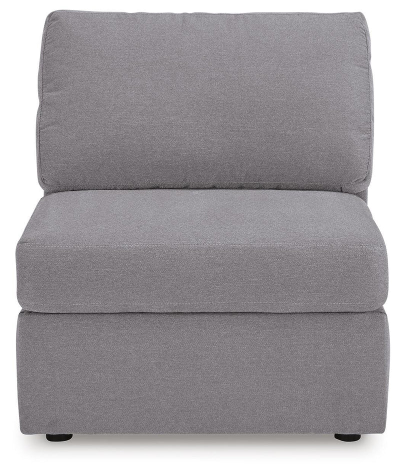 Modmax Granite 6-Piece Sectional and Oversized Accent Ottoman - 92104U25