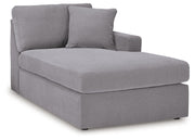 Modmax Granite Right-Arm Facing Corner Chaise - 9210417