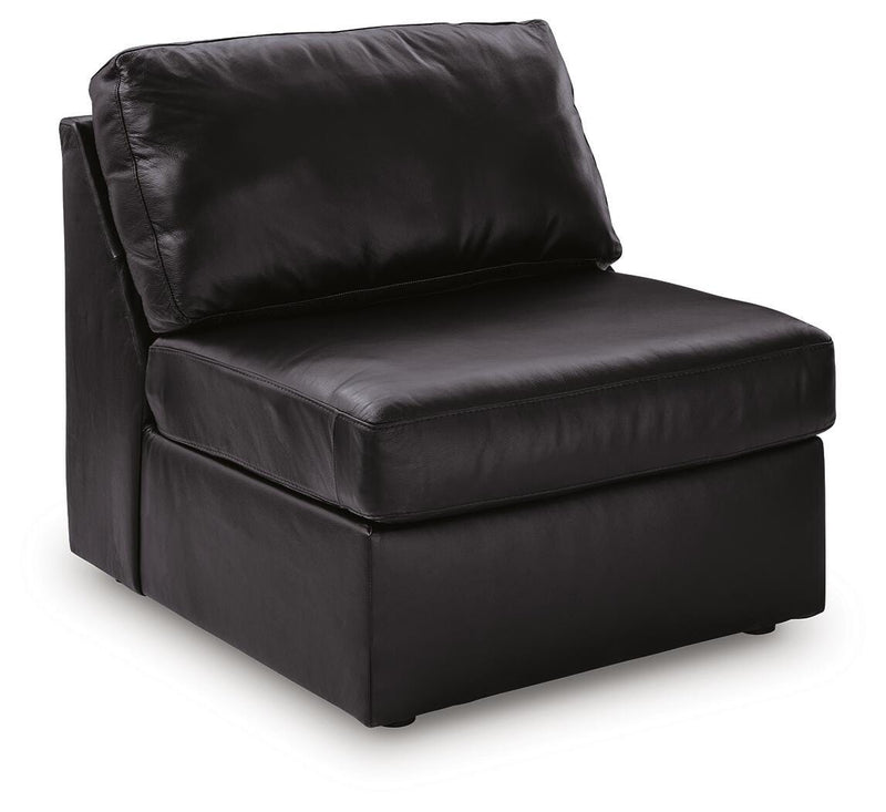 Modmax II Black Armless Chair - 7430546