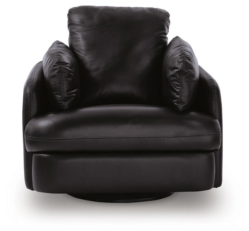 Modmax II Black Swivel Glider Recliner - 7430561
