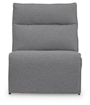 Modmax II Salt and Pepper 7-Piece Power Reclining Sectional with Audio Consoles - 65906S48