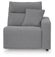 Modmax II Salt and Pepper Right-Arm Facing Power Recliner - 6590662