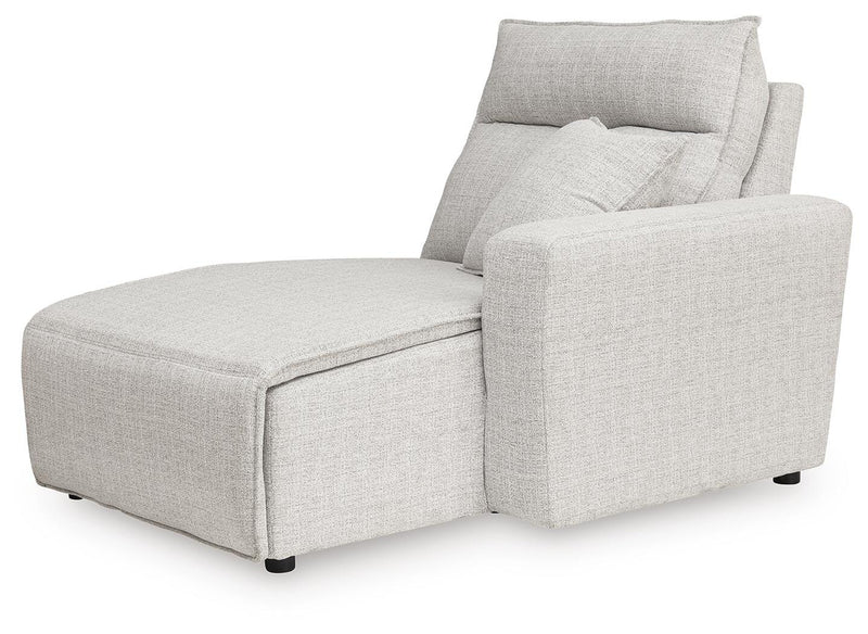 Modmax II Stone Right-Arm Facing Power Chaise - 6590797