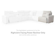 Modmax II Stone Right-Arm Facing Power Recliner - 6590762