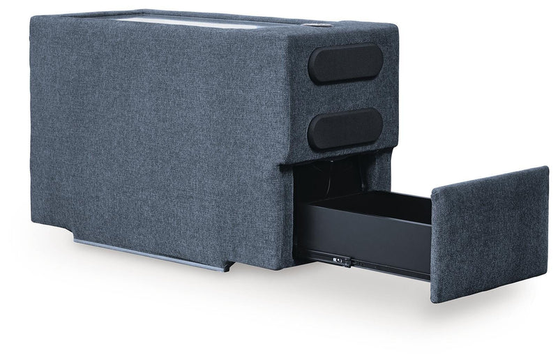 Modmax Ink 3-Piece Sectional and 2 Ottomans - 92121U26