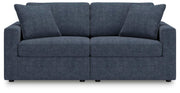 Modmax Ink 3-Piece Sectional Sofa, 2-Piece Sectional Loveseat and Swivel Glider Recliner - 92121U21