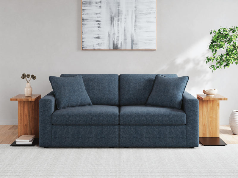Modmax Ink 3-Piece Sectional Sofa, 2-Piece Sectional Loveseat and Swivel Glider Recliner - 92121U21