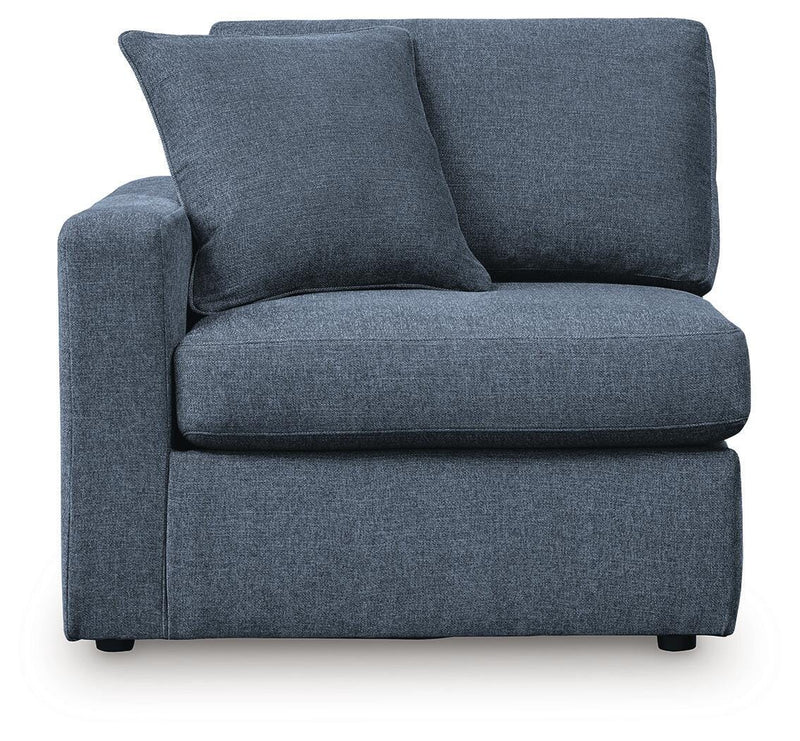Modmax Ink 4-Piece Sectional Sofa, 3-Piece Sectional Loveseat and Ottoman - 92121U25