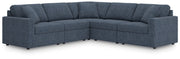 Modmax Ink 5 Piece Sectional with Ottoman - DMV FurnitureSectional
