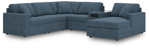 Modmax Ink 6-Piece Sectional with Audio System and Chaise - 92121S51