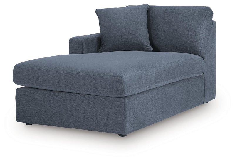 Modmax Ink 6-Piece Sectional with Chaise and Ottoman - 92121U6