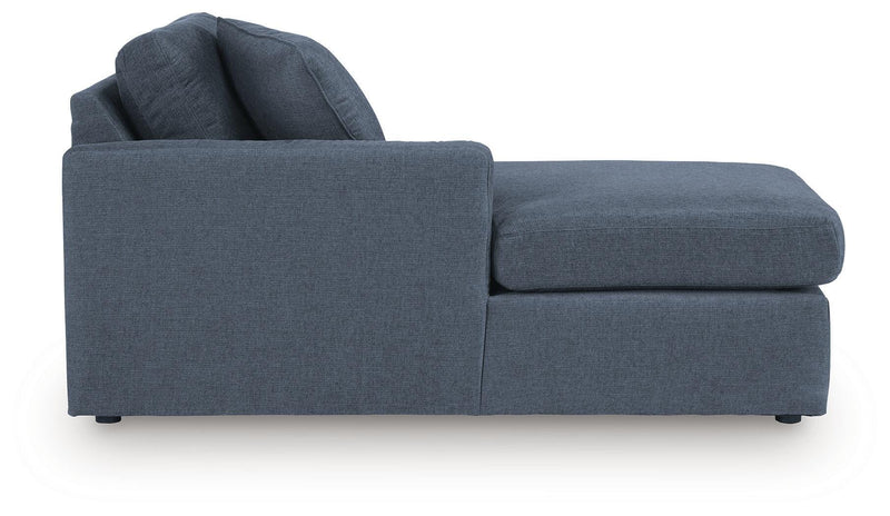 Modmax Ink 6-Piece Sectional with Chaise and Ottoman - 92121U6