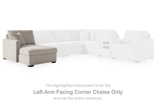 ModMax Luxe Flint Left-Arm Facing Corner Chaise - 6860516