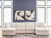 Modmax Oyster 4-Piece Double Storage Chaise Sectional - 92103S80