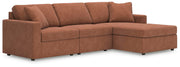 Modmax Spice 3-Piece Sectional Sofa Storage Chaise - 92102S79