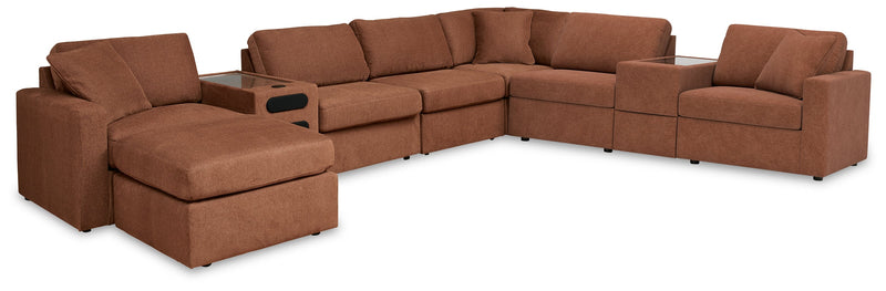 Modmax Spice 8 Piece Sectional with Ottoman - DMV FurnitureSectional
