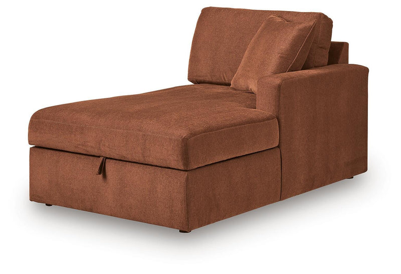 Modmax Spice Right-Arm Facing Corner Chaise with Storage - 9210217S