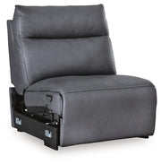 ModZ Blue Power Armless Recliner - U1400131