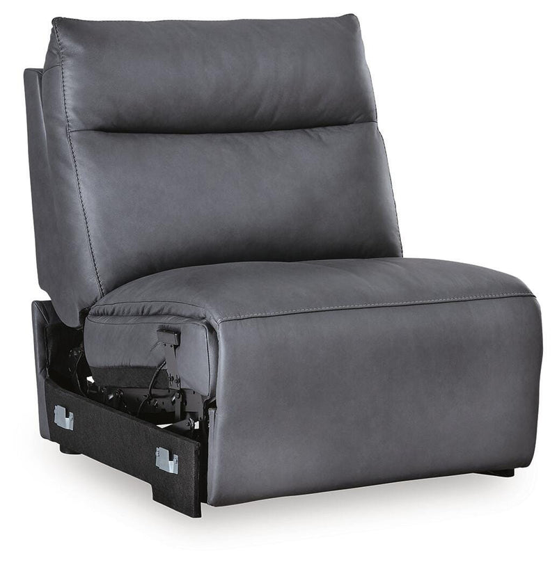 ModZ Blue Power Armless Recliner - U1400131