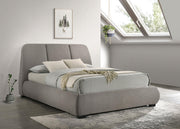 Mokena 46-inch Upholstered Queen Platform Bed Taupe - 310090Q