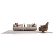Mokka Convertible Module Sofa in Cream - 200-ELI-MOK-KRL 104-3M