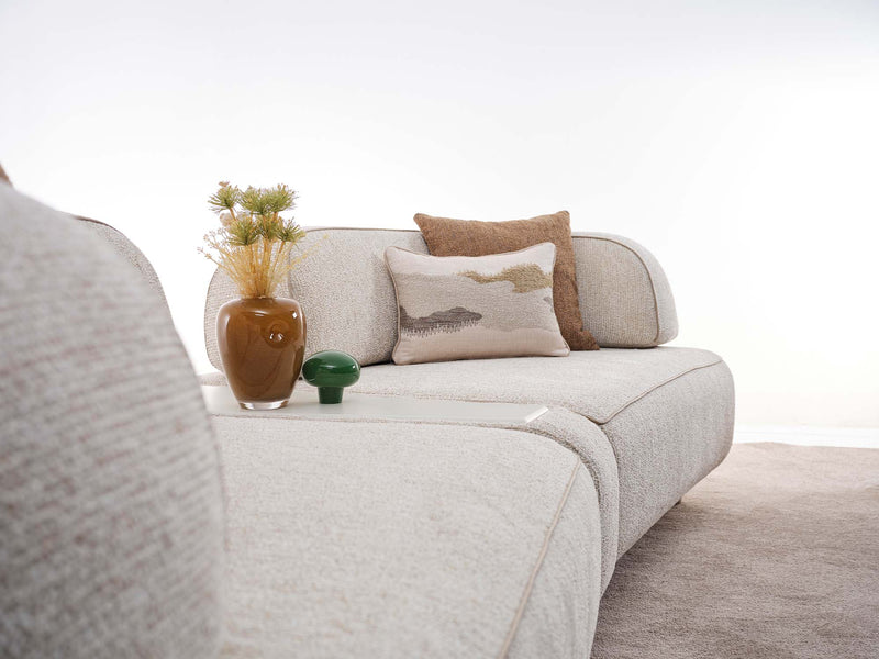 Mokka Convertible Module Sofa in Cream-Brown - 200-ELI-MOK-KRL 104-KRL 504-3M