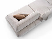 Mokka Sectional Sofa in Cream - 200-ELI-MOK-KRL 104-S